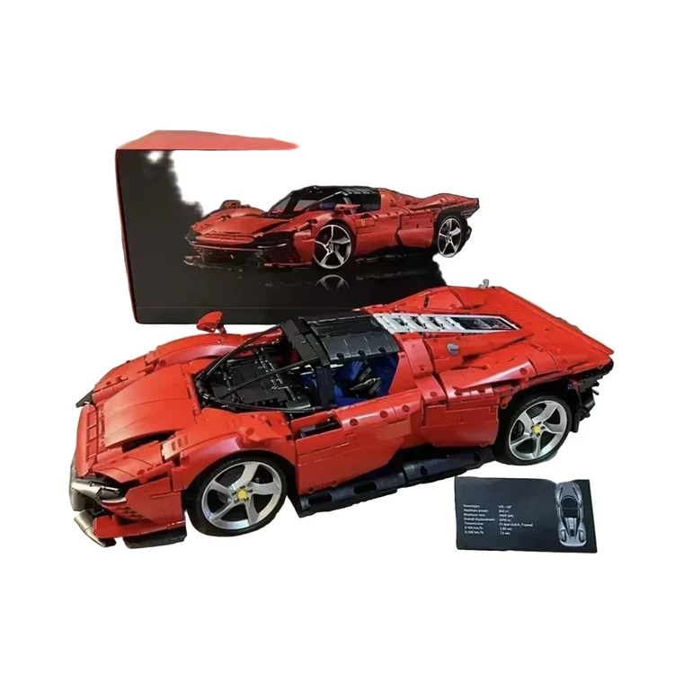 Конструктор Суперкар Ferrari Daytona SP3 Червоний Ферарі