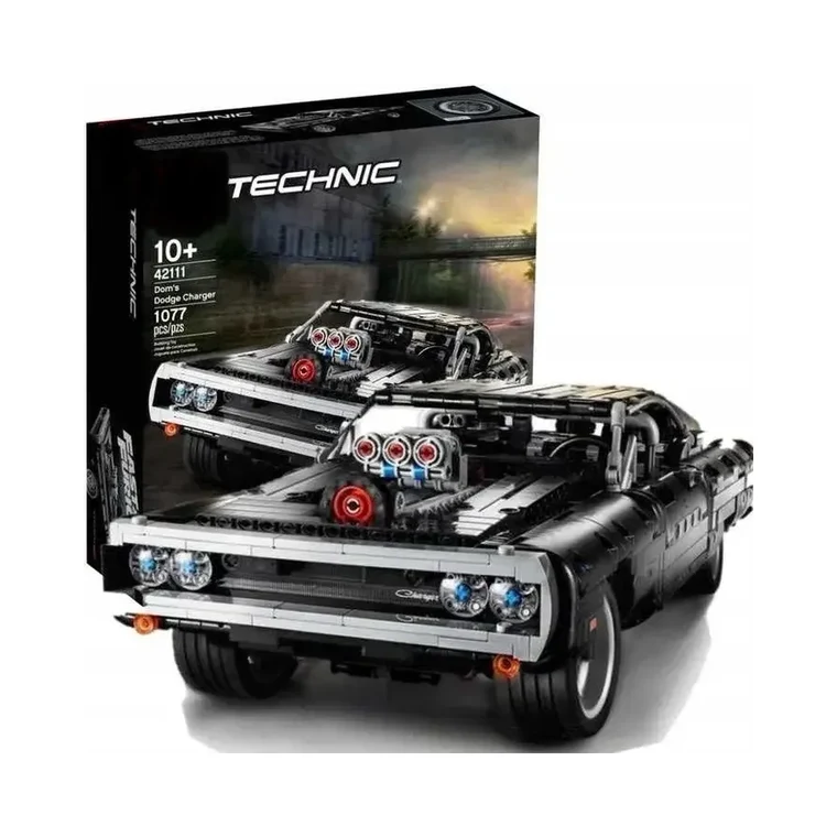 Конструктор Dodge Charger Домініка Торетто 1077 деталей