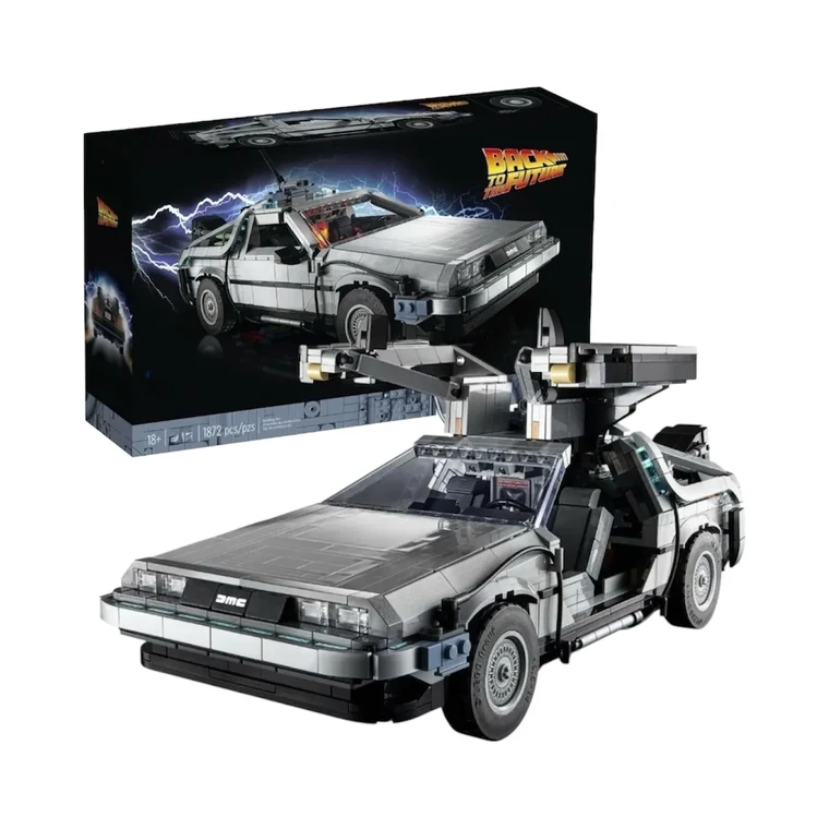 Конструктор DeLorean DMC-12 Назад у майбутнє ДелоріанМашина з фільму на 1872 деталі